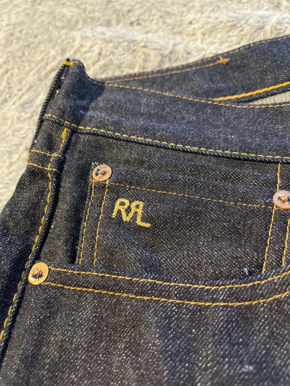 Ralph Lauren double RL jeans